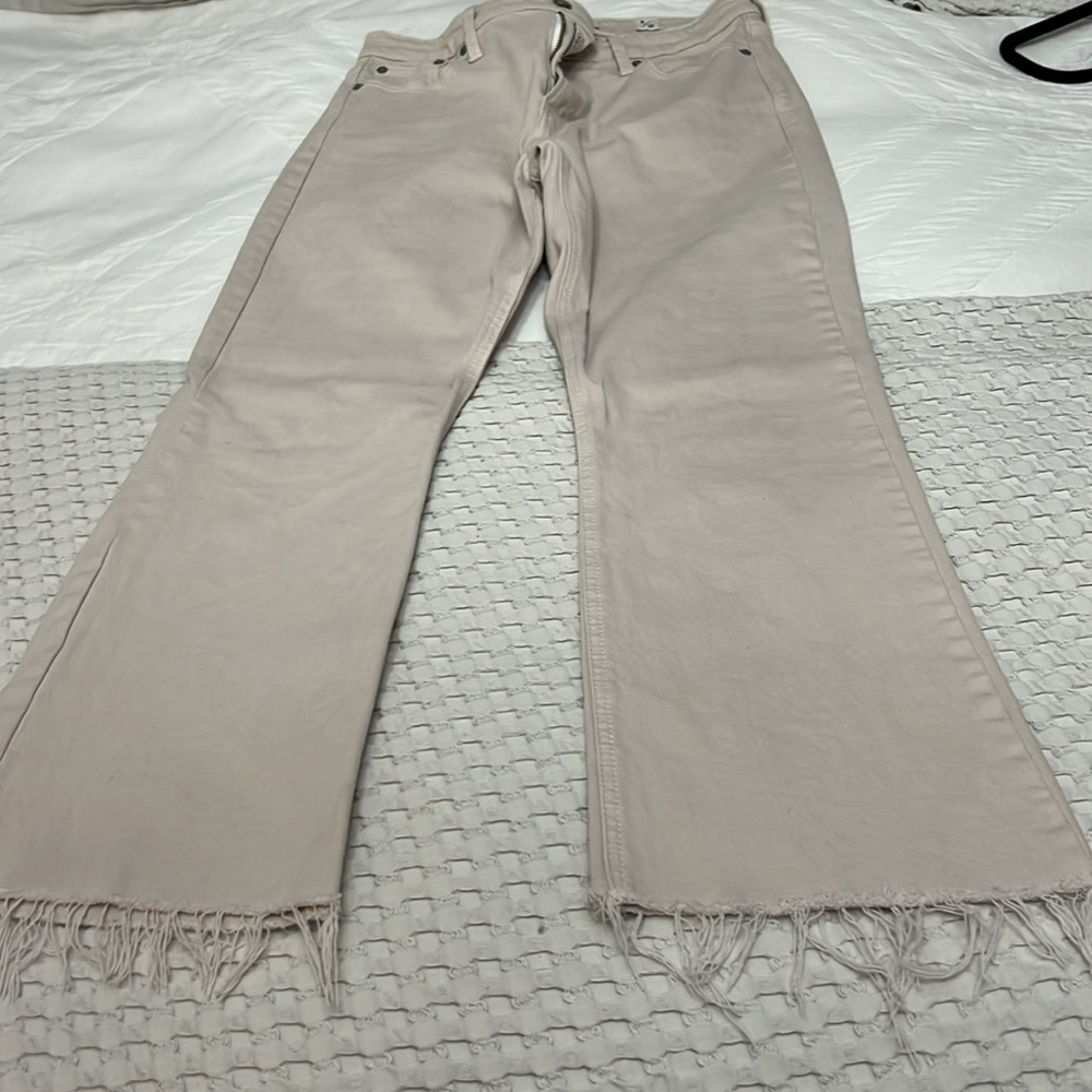 Lucky Brand Size 8/29, Bridgett cropped flair